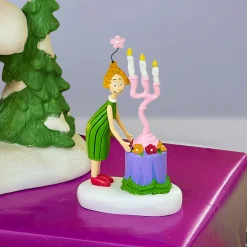 Department 56 Grinch Village Auntie Who Sets A Centerpiece Figure 6013652 Sale