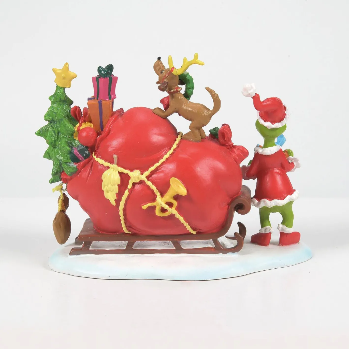 Department 56 Grinch Village The Grinch's Small Heart Grew Figure 804158