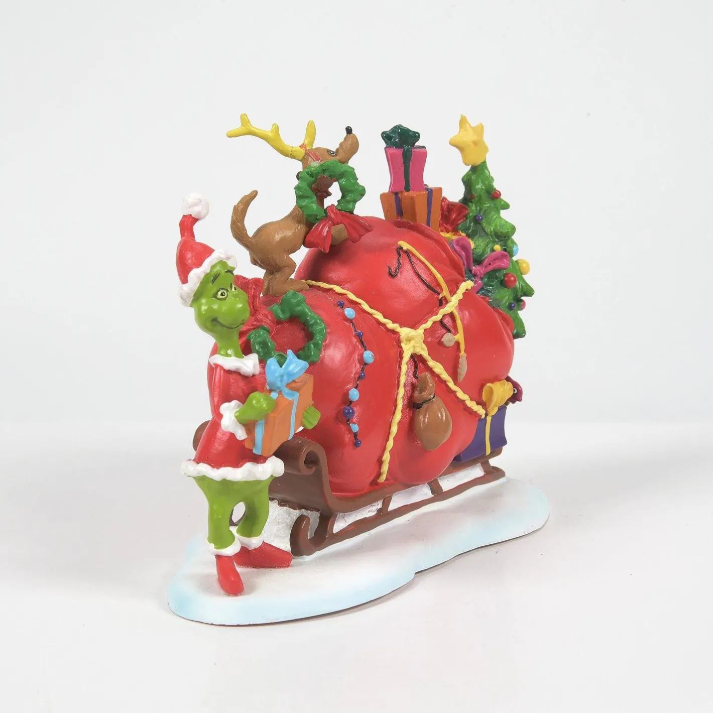 Department 56 Grinch Village The Grinch's Small Heart Grew Figure 804158