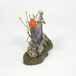 Department 56 Halloween Village Lighted We're A Skeleton Crew Sign 6013647 Discount