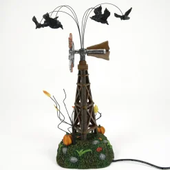 Department 56 Halloween Village Animated A Chill In The Air Weathervane 6013645