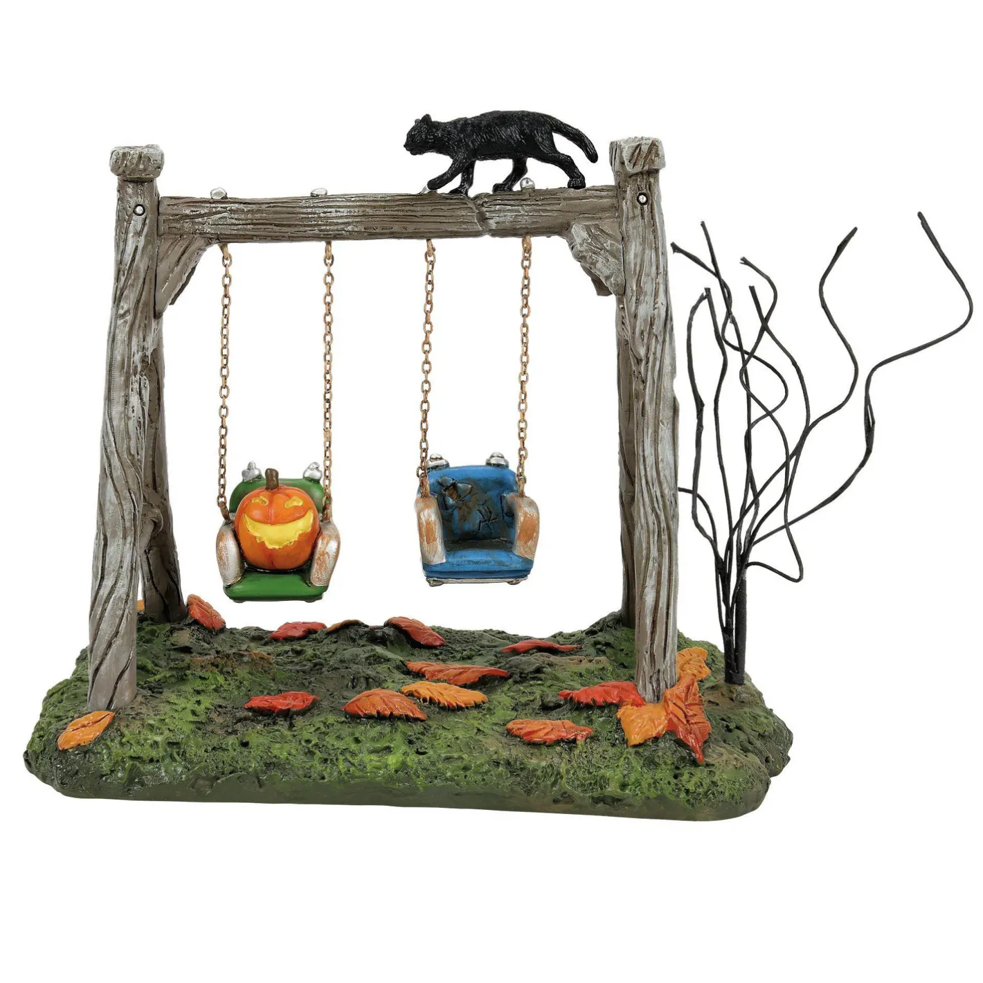 Department 56 Halloween Village Got A Push? Swing Set Accessory 6014713 Discount