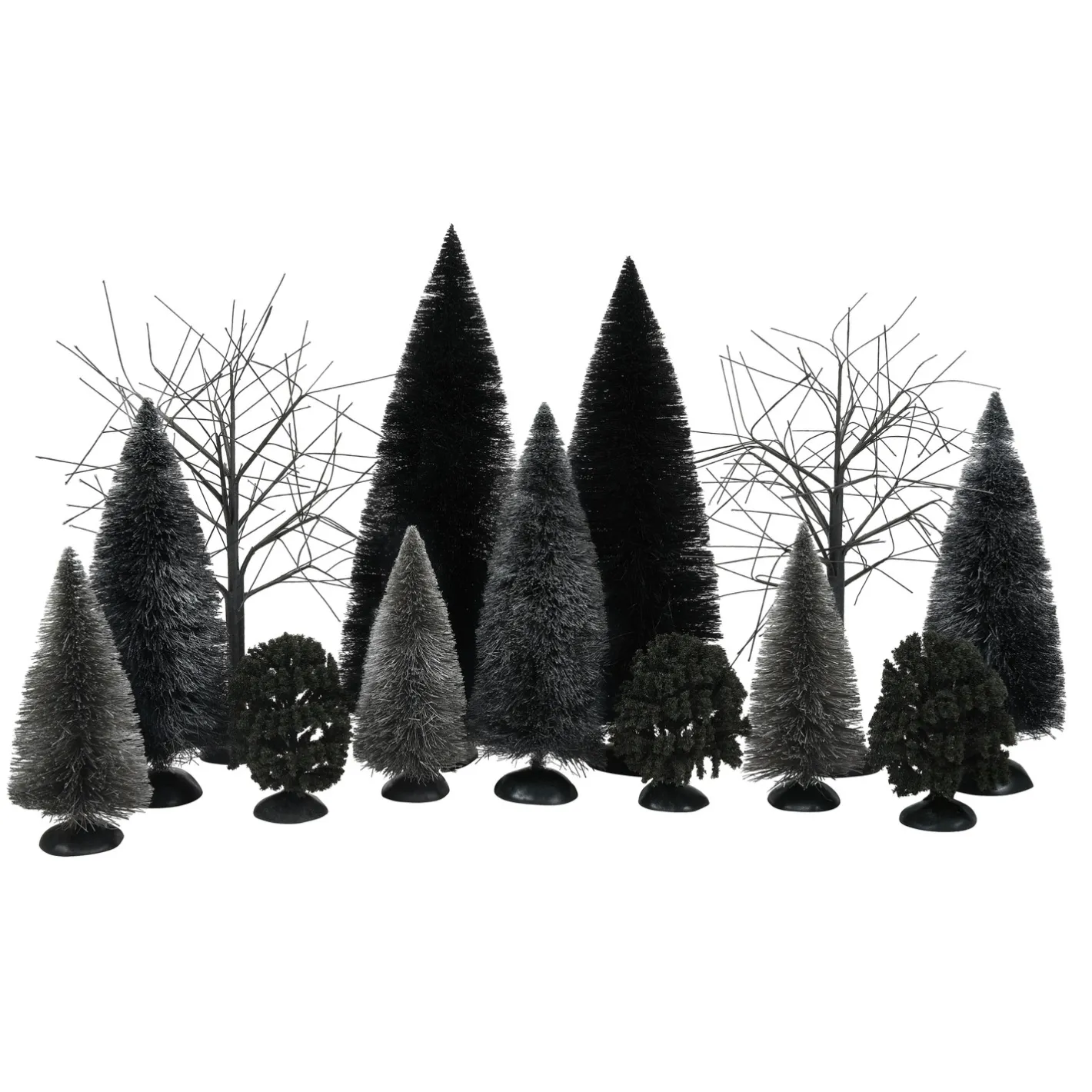Department 56 Halloween Village Dark Forest Landscape Set 6014707 New
