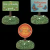 Department 56 Halloween Village Set of 3 Bee Friendly Signs 6010461