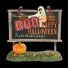 Department 56 Halloween Village Lit Ghost Billboard 6009819 Online