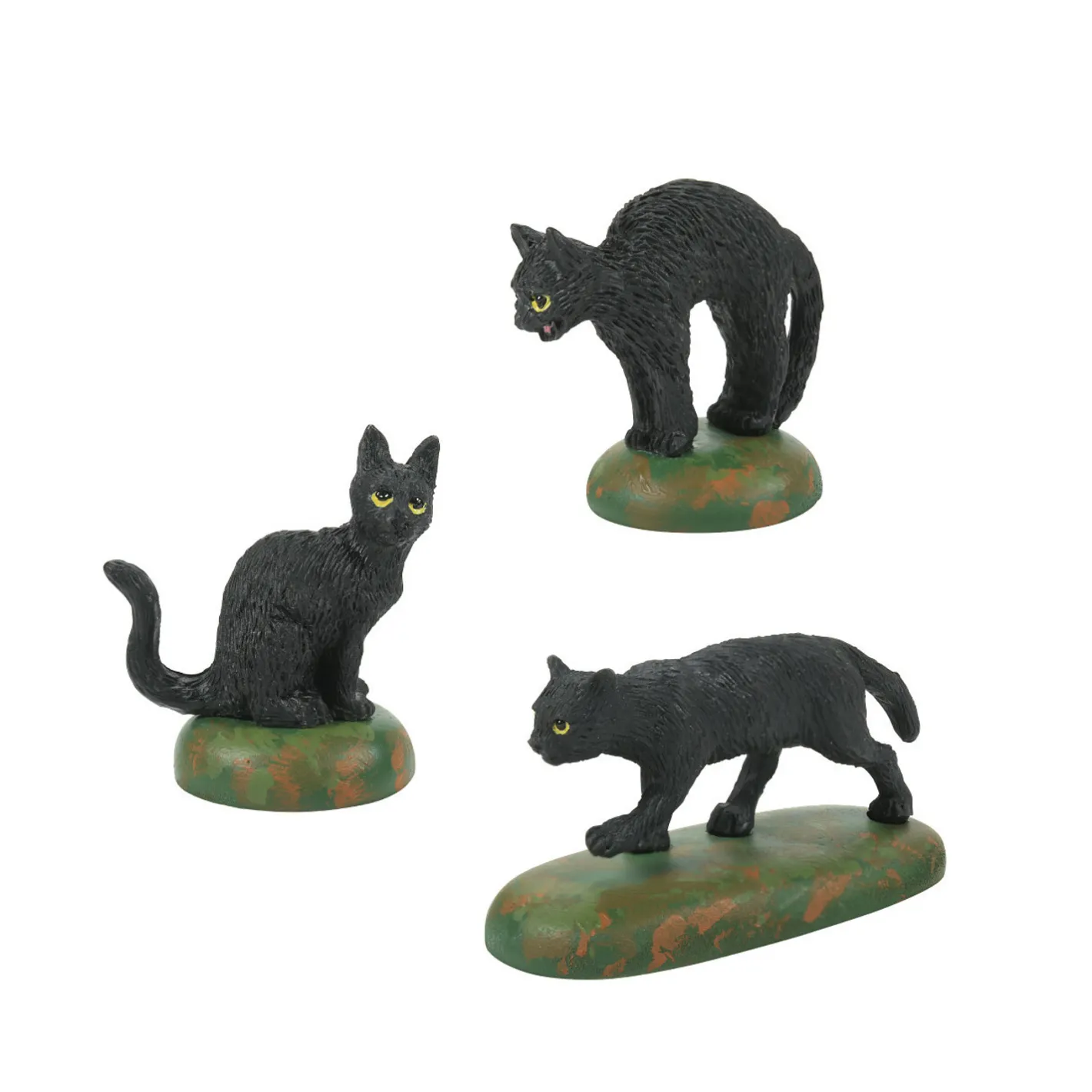 Department 56 Halloween Village A Clowder Of Black Cats Figure 6007711 Outlet