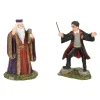 Department 56 Harry Potter Village Harry and The Headmaster Figure Set of 2 6002314 Clearance