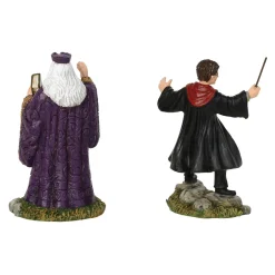 Department 56 Harry Potter Village Harry and The Headmaster Figure Set of 2 6002314 Clearance