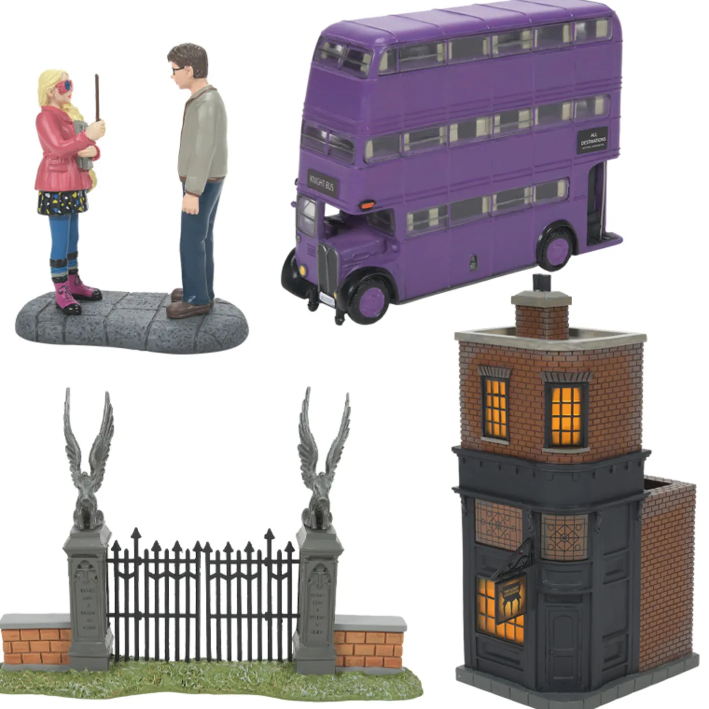 Department 56 Mid Year 2022 Harry Potter Village 4 Pc Set New