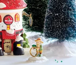 Department 56 North Pole Village The Yule Jeweler Figure 6015623 New