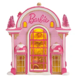 Department 56 North Pole Village Barbie Gown Boutique Building 6014682 Outlet