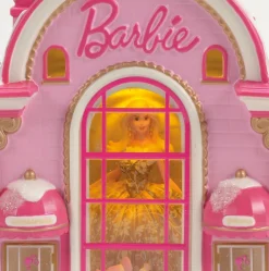 Department 56 North Pole Village Barbie Gown Boutique Building 6014682 Outlet