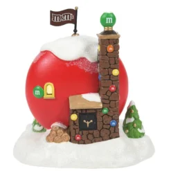 Department 56 North Pole Village Red's M&M Cottage 6013435 Outlet