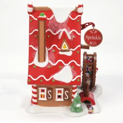 Department 56 North Pole Village Sprinkle Mill Building 6013431 Hot