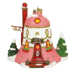 Department 56 North Pole Village Belle's Ornament House 6014684 Clearance