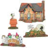 Department 56 Peanuts Halloween Village Trick or Treat Lane Village Set 6007640 Outlet