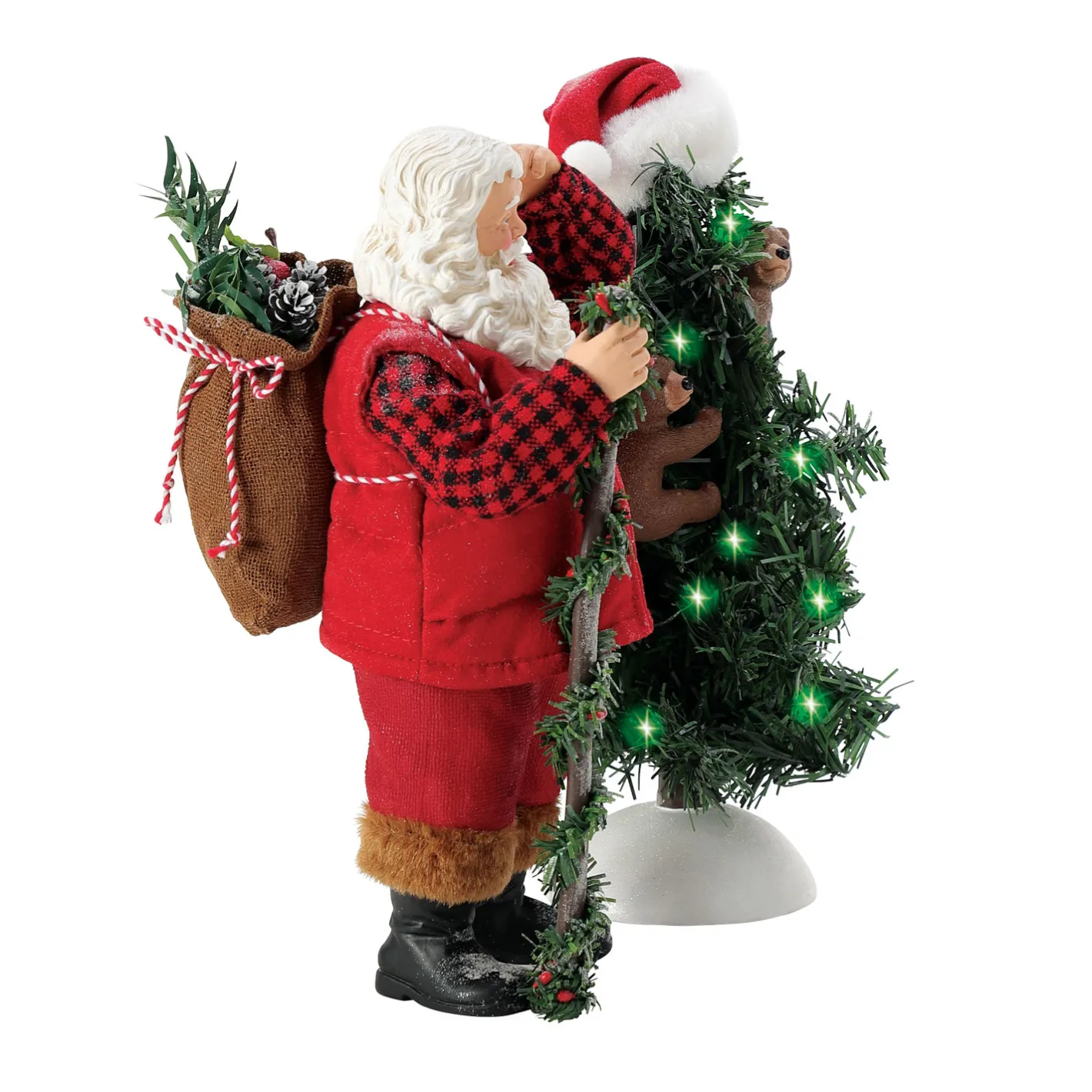 Department 56 Possible Dreams Santa Bear Headed Figure 6016451 New