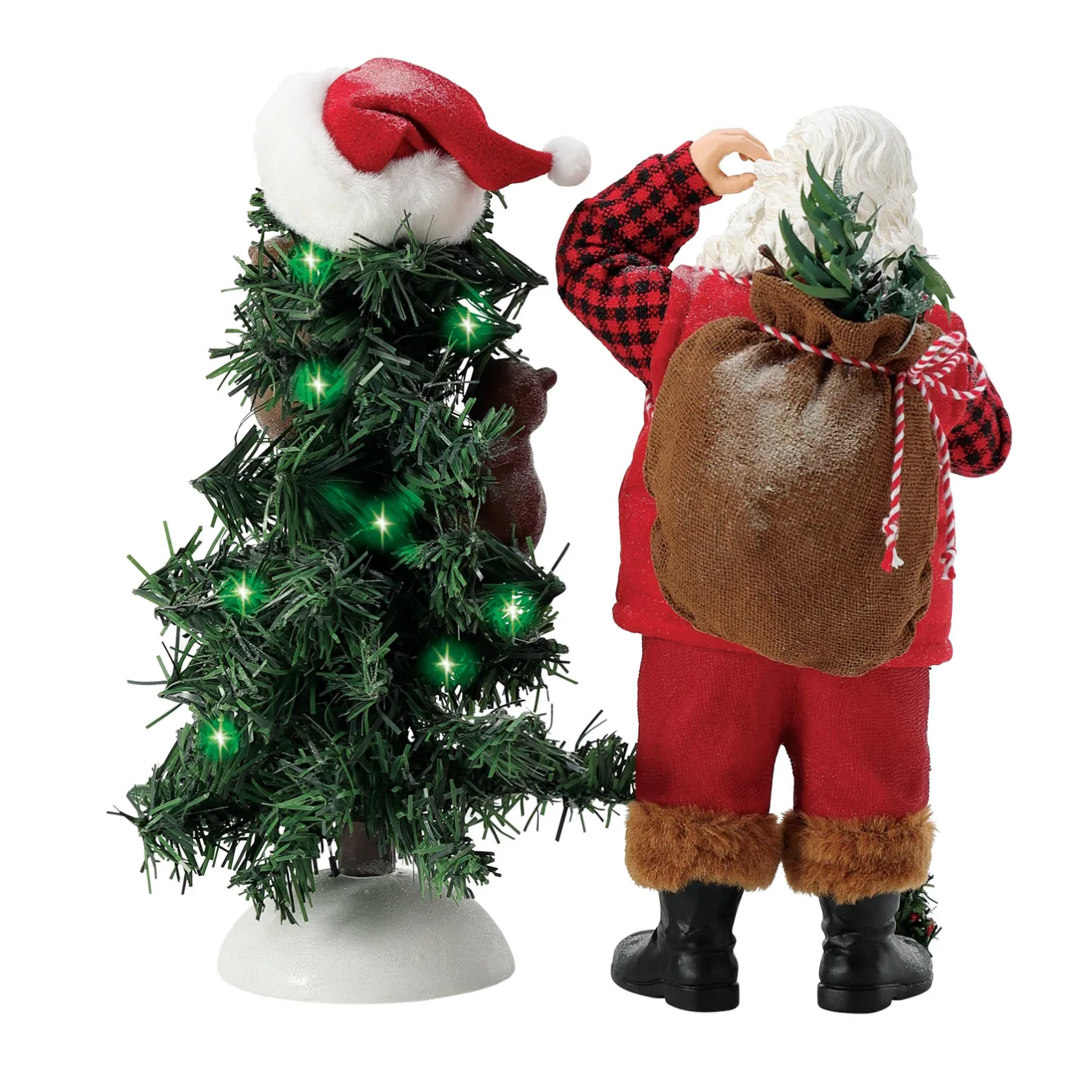 Department 56 Possible Dreams Santa Bear Headed Figure 6016451 New