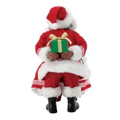 Department 56 Possible Dreams African American Santa North Pole Sweethearts 6015874 Sale