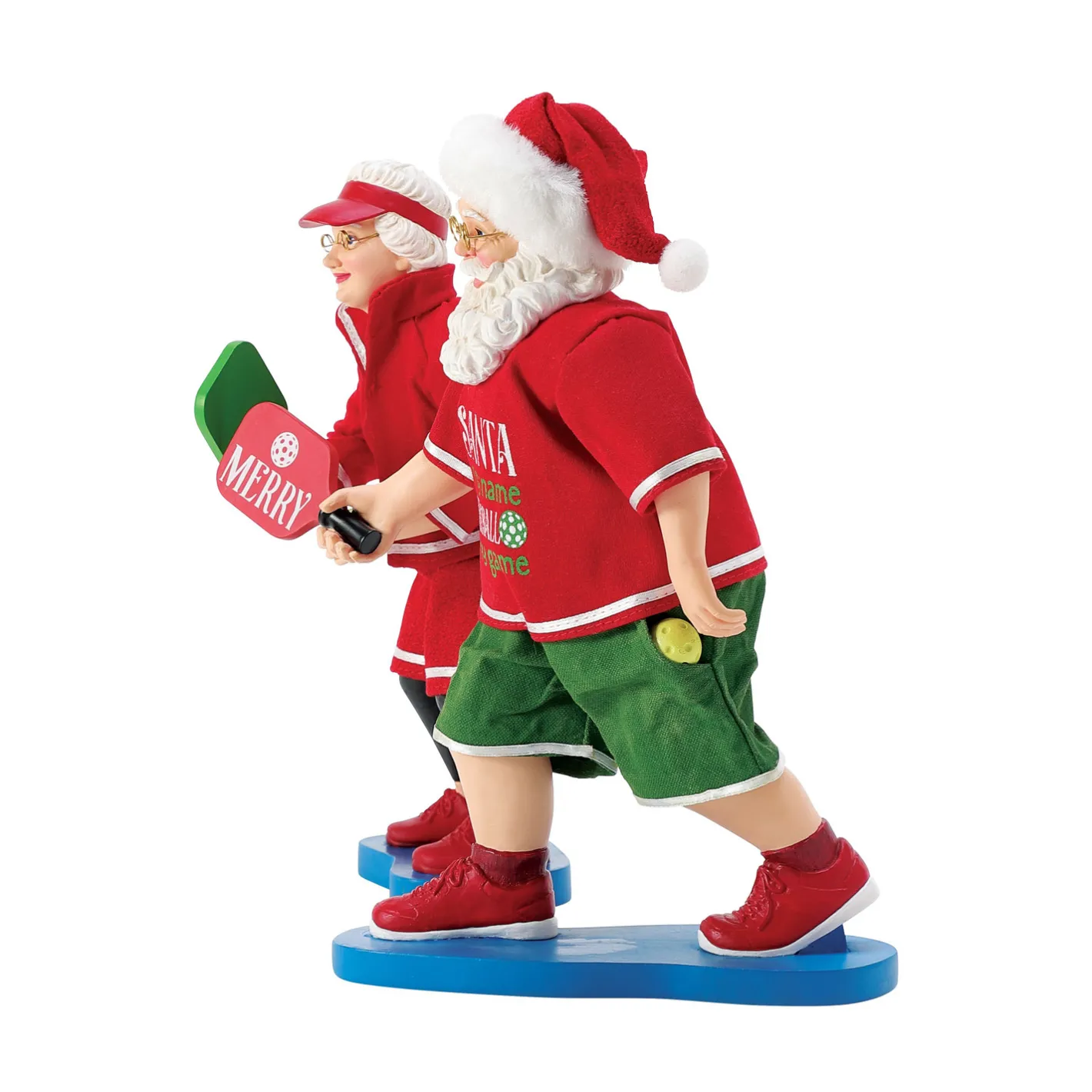 Department 56 Possible Dreams Santa and Mrs. Claus Pickleball Season 6016479 Sale