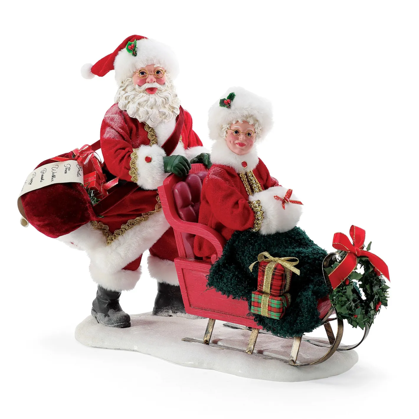 Department 56 Possible Dreams Santa Limited Edition Anniversary Ruby Sleigh Figure 6016465 Best