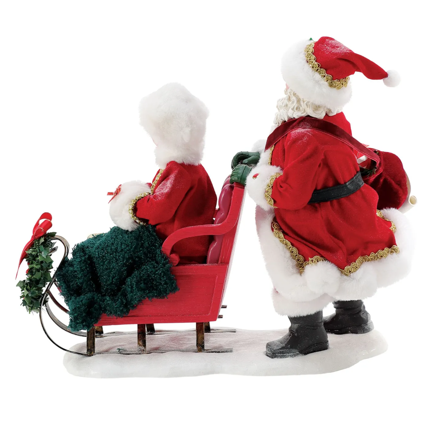Department 56 Possible Dreams Santa Limited Edition Anniversary Ruby Sleigh Figure 6016465 Best