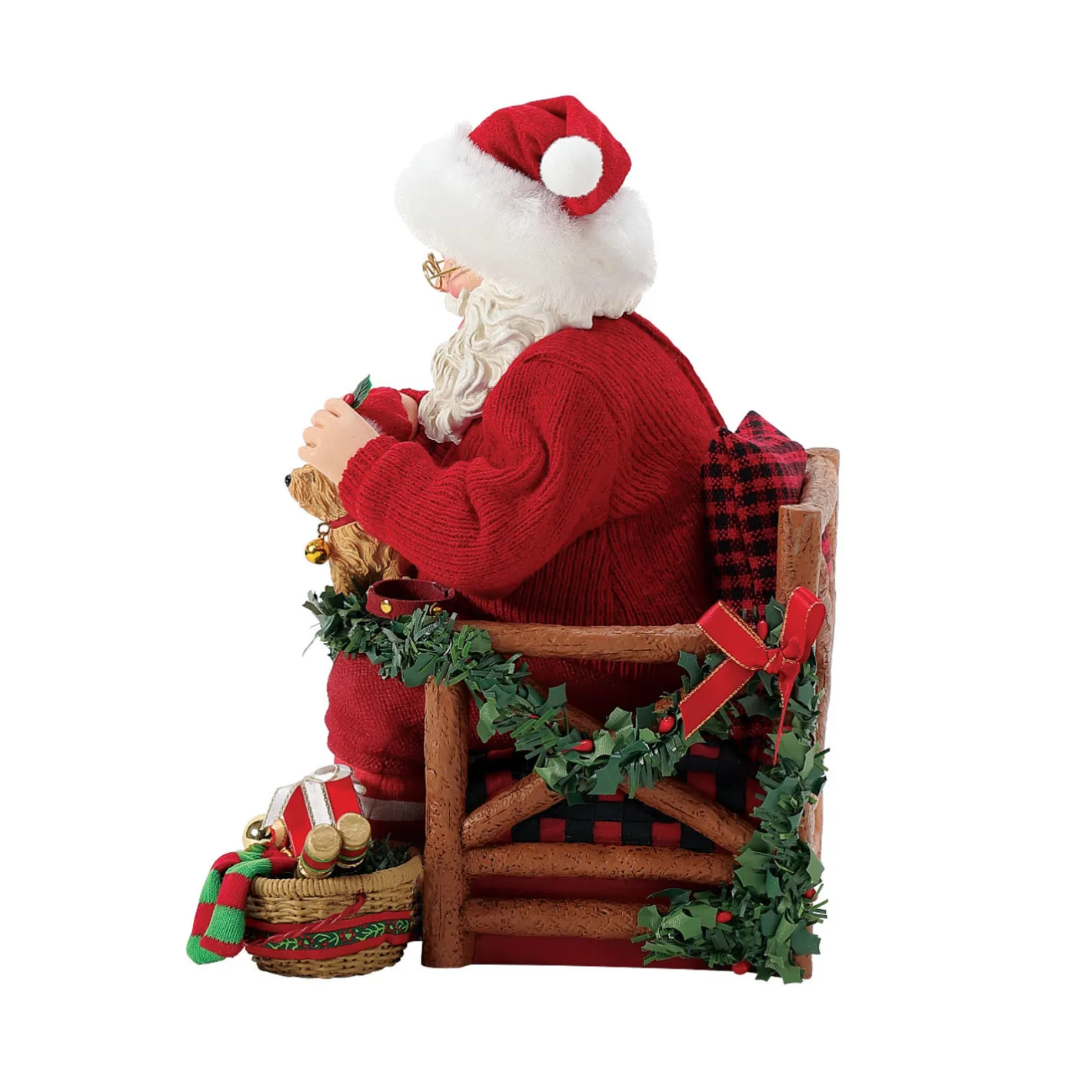 Department 56 Possible Dreams Santa Yappy Holidays Figure 6016214 Clearance
