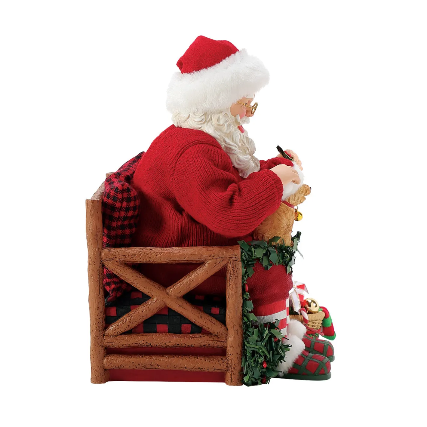 Department 56 Possible Dreams Santa Yappy Holidays Figure 6016214 Clearance