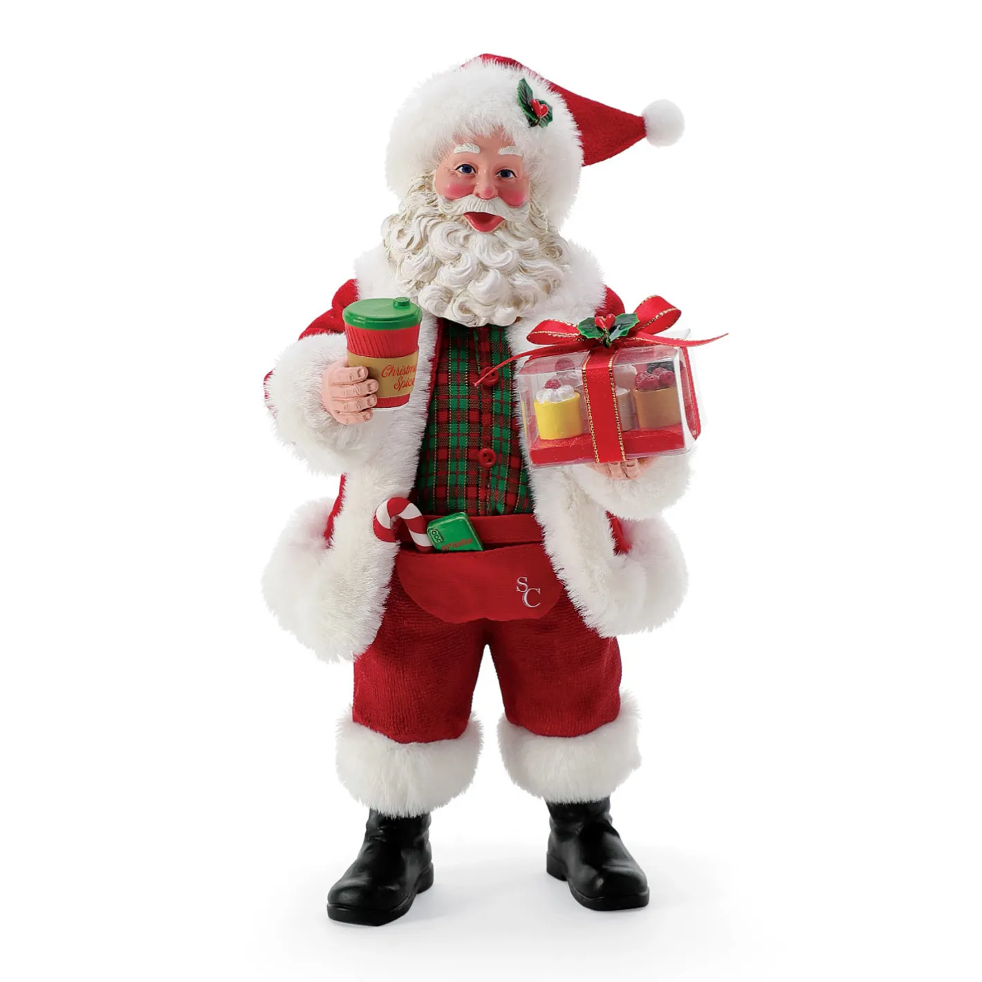 Department 56 Possible Dreams Santa Coffee Break Figure 6015853 Sale