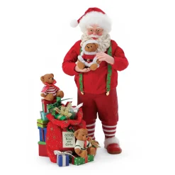 Department 56 Possible Dreams Santa Favorite Christmas Stuffies Figure 6015891 Clearance
