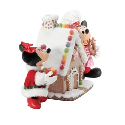 Department 56 Possible Dreams Disney Minnie & Mickey's Gingerbread House Figure 6016447 Hot