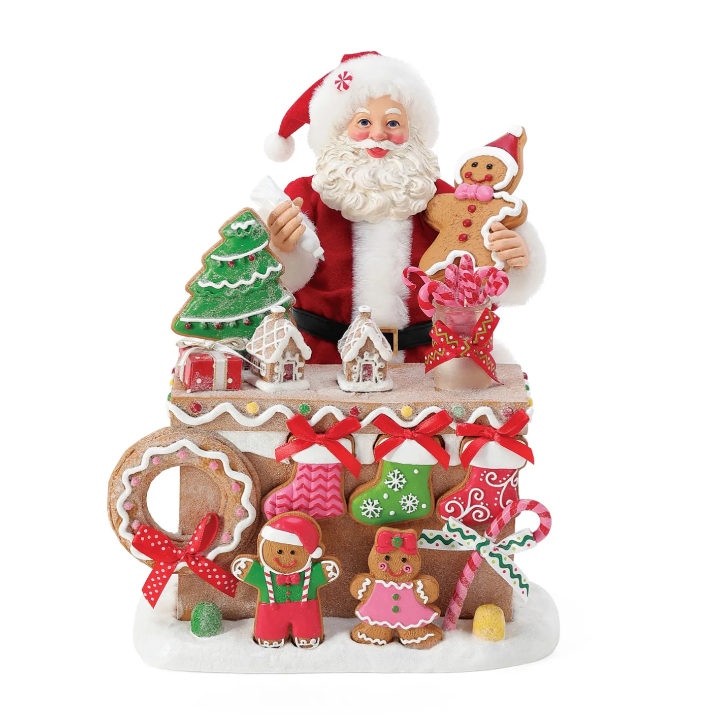 Department 56 Possible Dreams Santa Ginger All the Way! Figure 6016490 Online