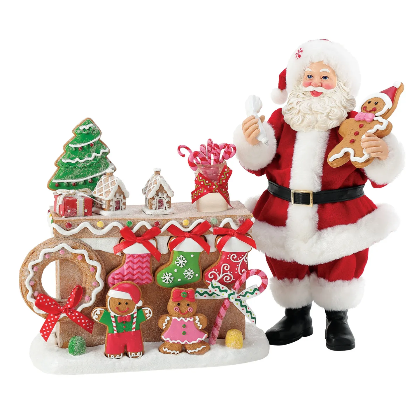 Department 56 Possible Dreams Santa Ginger All the Way! Figure 6016490 Online