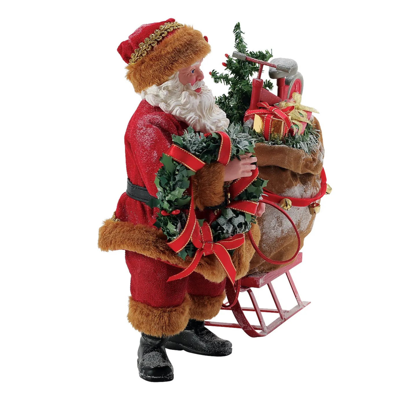 Department 56 Possible Dreams Santa Christmas is Coming Figure 6015865 Online