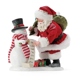 Department 56 Possible Dreams Santa Nice List Figure 6015887 Hot