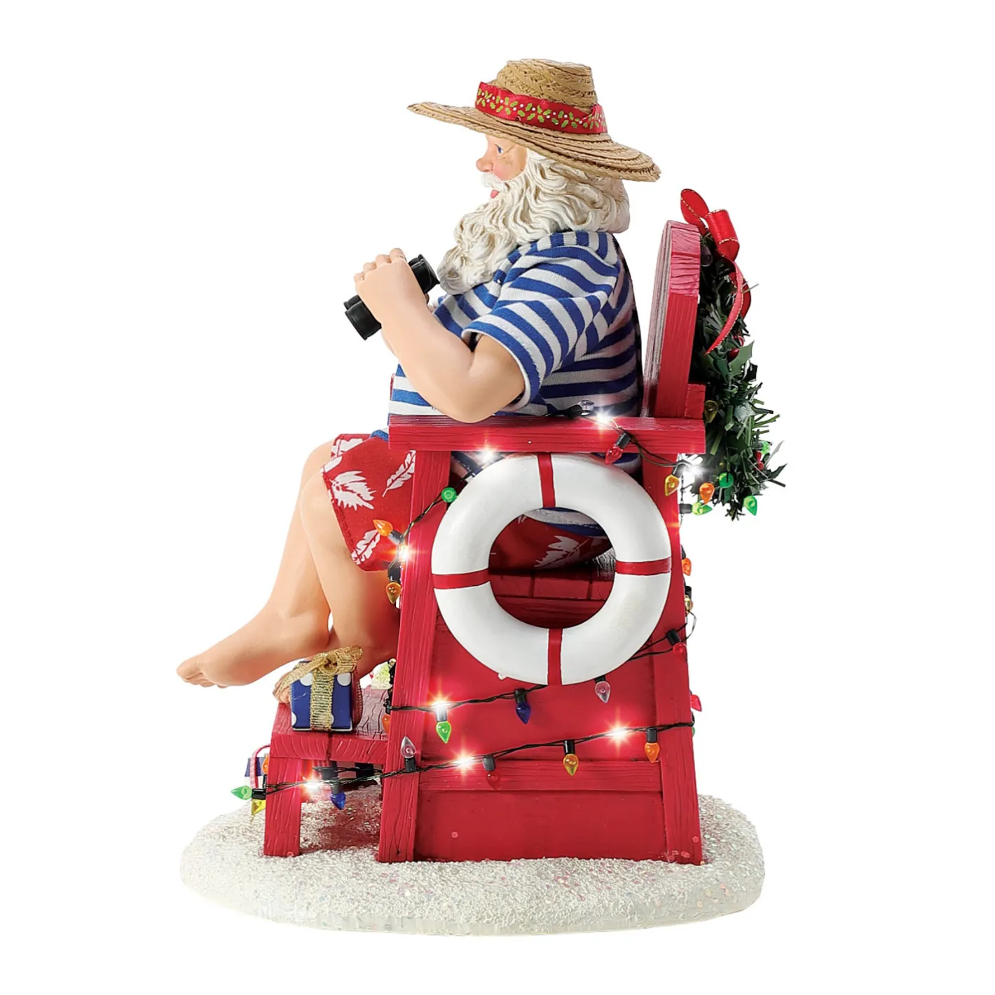 Department 56 Possible Dreams Santa Lifeguard Figure 6015893 Outlet