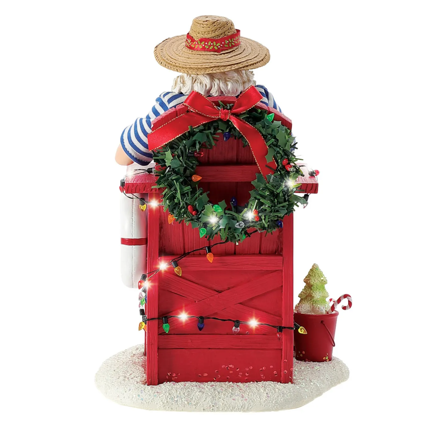 Department 56 Possible Dreams Santa Lifeguard Figure 6015893 Outlet