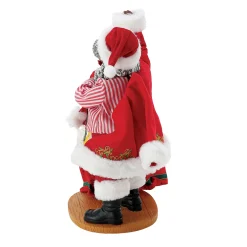 Department 56 Possible Dreams African American Santa Santa's New Suit Figure 6015878 Sale