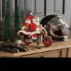 Department 56 Possible Dreams Santa On Any Sunday Motorcycle Figure 6012222 Clearance