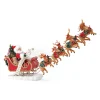 Department 56 Possible Dreams Santa Snowy Sleighride Figure 6016482 Best