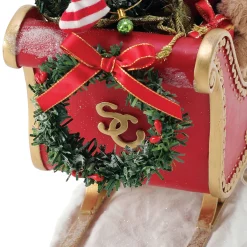 Department 56 Possible Dreams Santa Snowy Sleighride Figure 6016482 Best