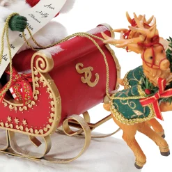 Department 56 Possible Dreams Santa Snowy Sleighride Figure 6016482 Best