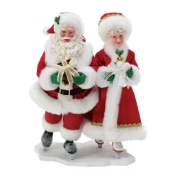 Department 56 Possible Dreams Santa Holiday on Ice Figure 6013881 Clearance