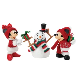 Department 56 Possible Dreams Mickey Mouse and Minnie Merry and Magical Figure 6014774 Discount