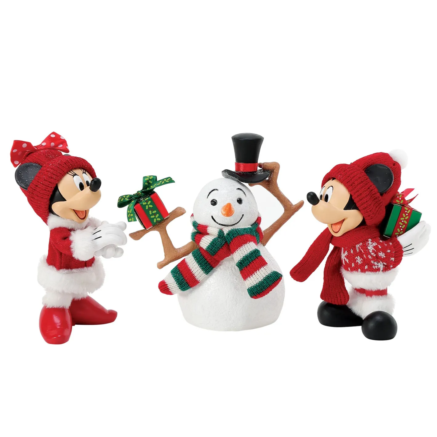 Department 56 Possible Dreams Mickey Mouse and Minnie Merry and Magical Figure 6014774 Discount