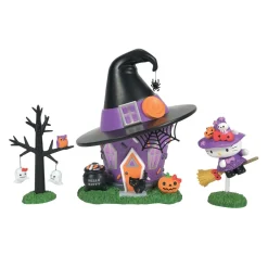 Department 56 Sanrio Hello Kitty Village Hello Kitty's Witch Tower Halloween Building 6014744