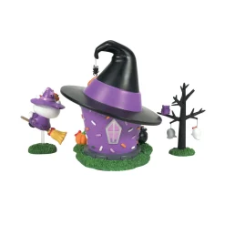 Department 56 Sanrio Hello Kitty Village Hello Kitty's Witch Tower Halloween Building 6014744