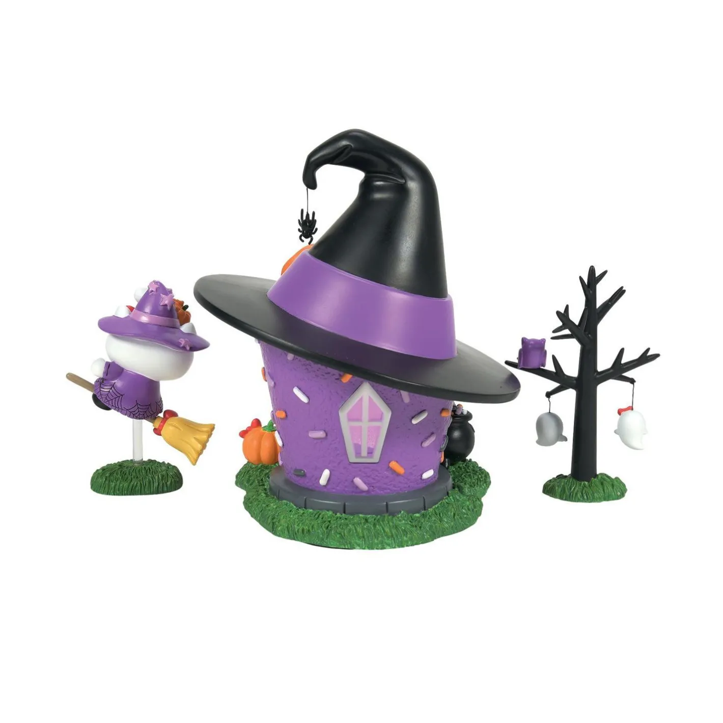 Department 56 Sanrio Hello Kitty Village Hello Kitty's Witch Tower Halloween Building 6014744