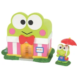 Department 56 Sanrio Hello Kitty Village Keroppi's Market Building 6014717 Outlet