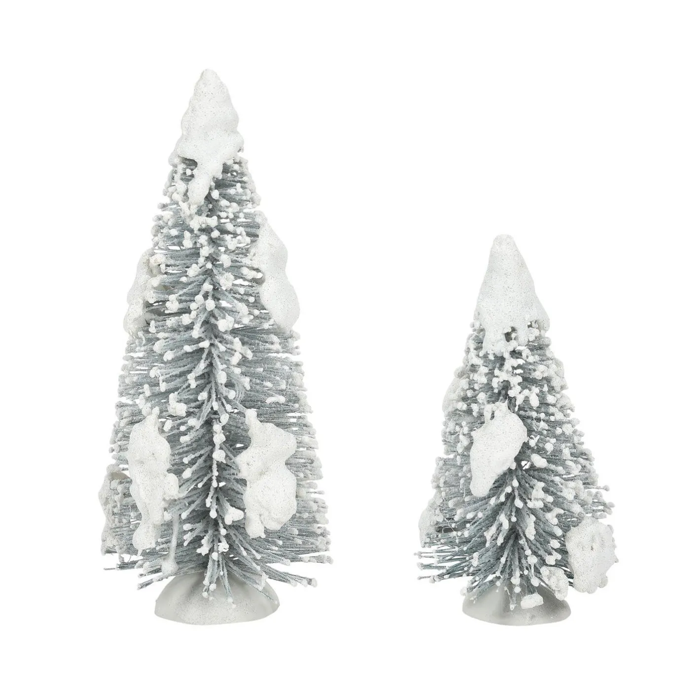Department 56 Set of Snow Laden Trees 6011461 Outlet